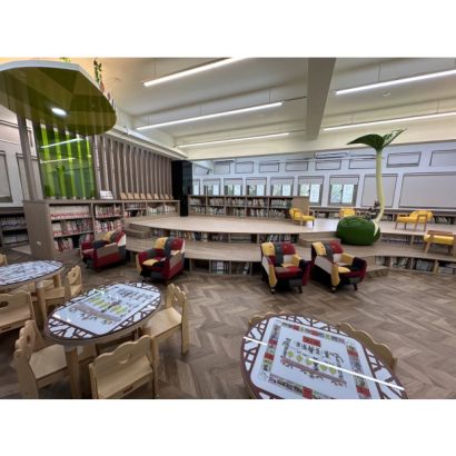 臺北市立南海實驗幼兒園｜圖書館暨禮堂整修工程