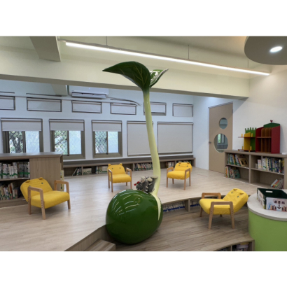 臺北市立南海實驗幼兒園｜圖書館暨禮堂整修工程